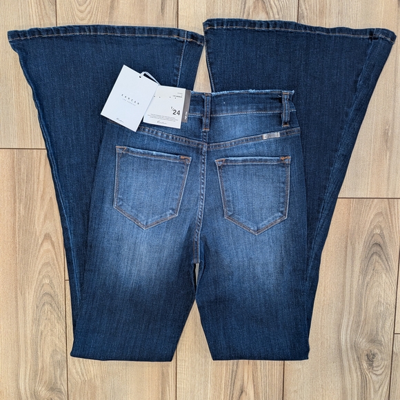 KanCan Dark Blue Flare Jeans😍 - Picture 2 of 3